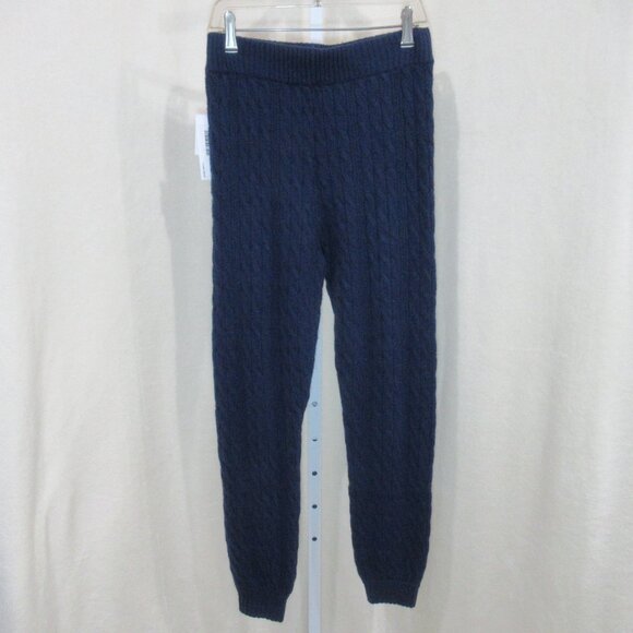 JUSTFAB Navy Cable Knit Leggings | NWT | Size Small - Picture 4 of 11